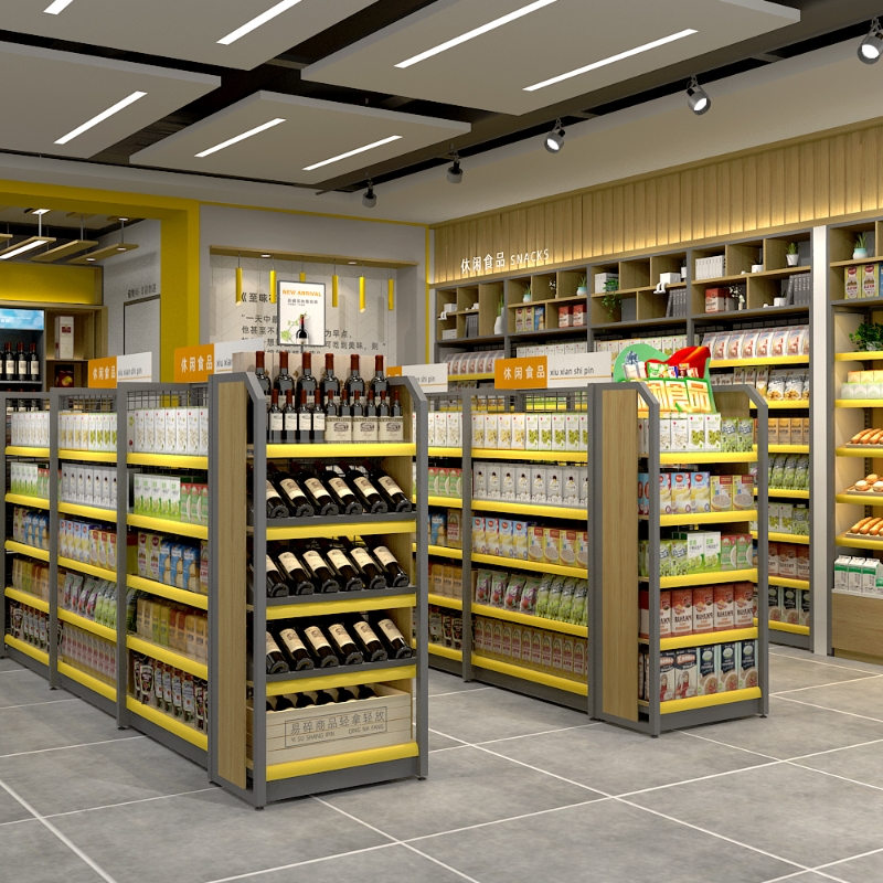 Convenience store shelf