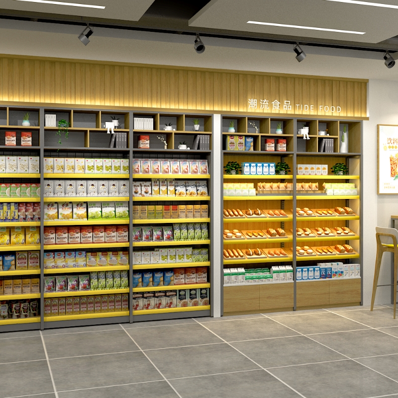 Convenience store shelf