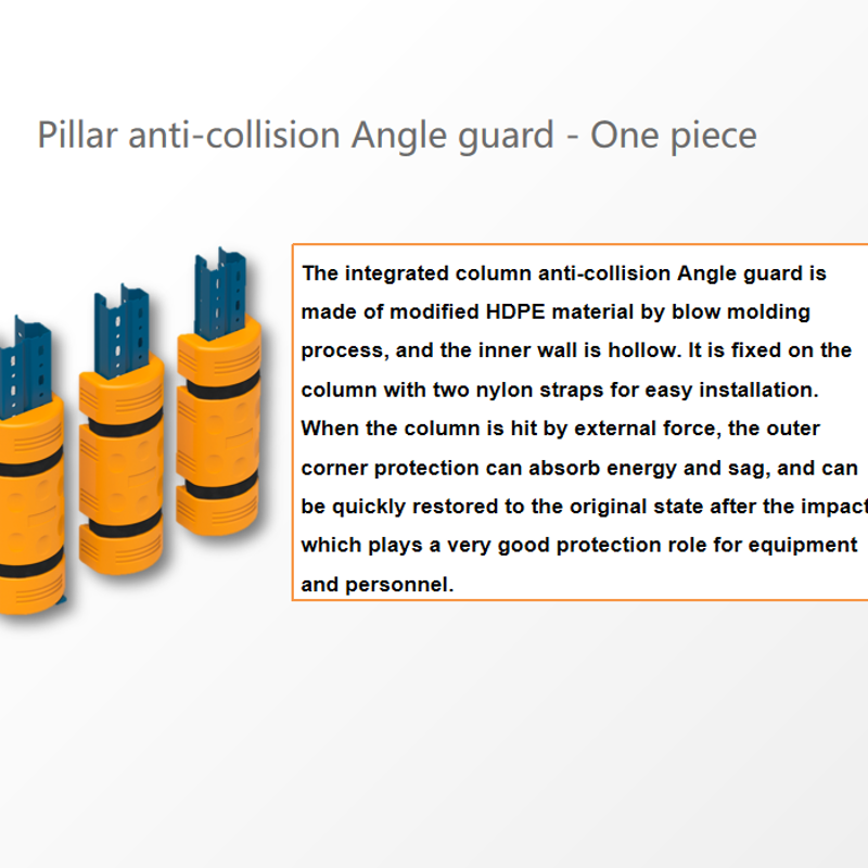 Pillar anti-collision Angle guard - One piece