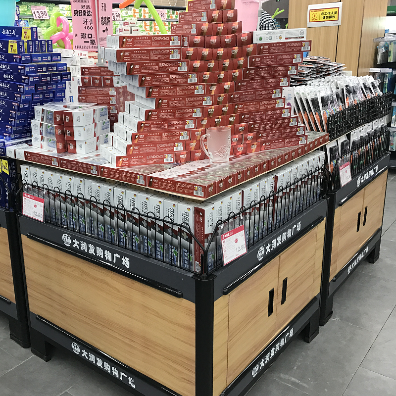 Supermarket promotion desk