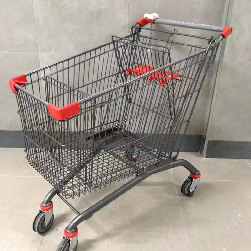 Supermarket, shopping cart